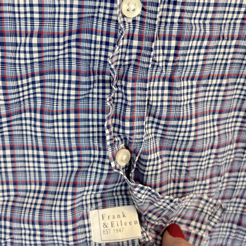 Frank & Eileen plaid Barry button-down shirt - Picture 3 of 11